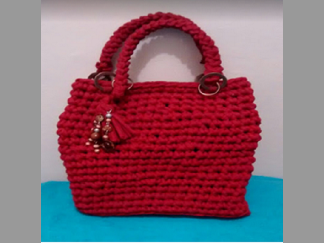 Bolso en lana