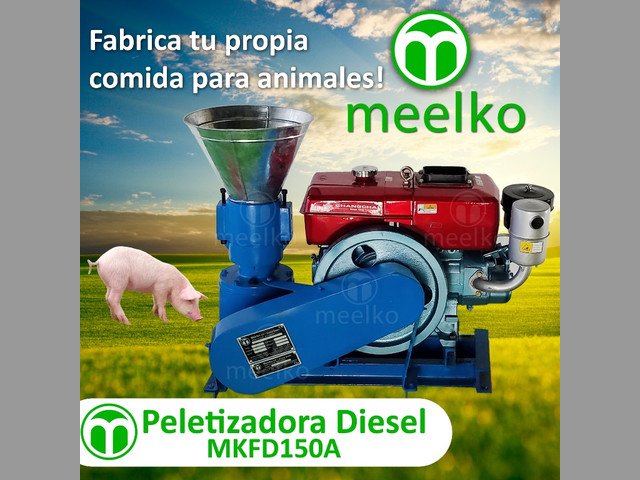 Peletizadora Meelko 150 mm 8 hp DIESEL