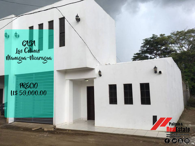 venta de casa en las colinas-managua