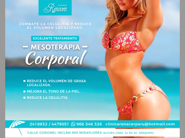Reduce la grasa con Mesoterapia – Clínica Renacer