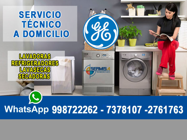 Mantenimiento de Lavadoras GENERAL ELECTRIC 2761763 – EL AGUSTINO
