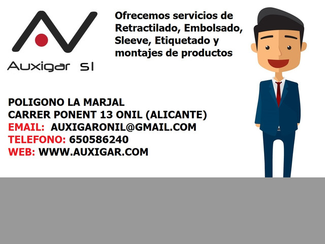Servicios de Retractilado de productos