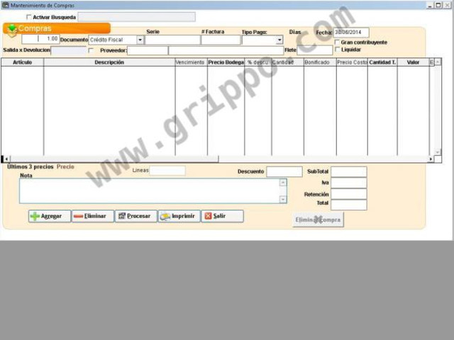 Sistema de inventario y facturación para farmacias
