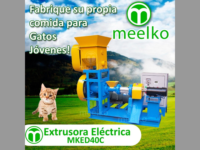 Extrusora Meelko para pellets alimentación de perros y gatos 30-40kg-h 5