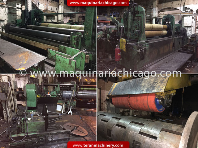 Slitter 72" x Flecha 7-1-2" x 70,000 Lbs Usado