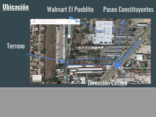 TERRENO EN RENTA VENTA PASEO CONSTITUYENTES, CORREGIDORA CC-054