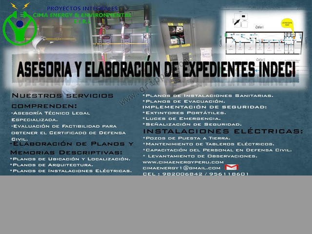 EXPEDIENTE PARA DEFENSA CIVIL -INDECI -PROYECTOS DE SEGURIDAD -