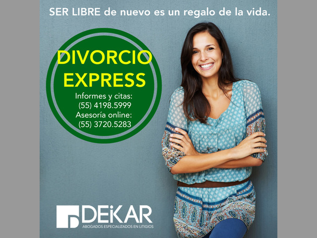 DIVORCIO EXPRESS ECONÓMICO CDMX, DISTRITO FEDERAL