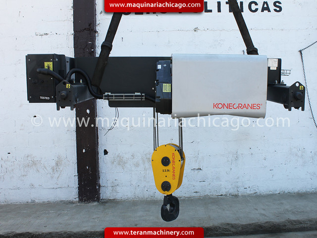 Polipasto KONECRANE 12.5 ton Nuevo