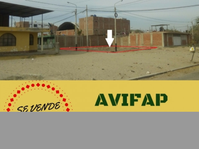 Amplio Terreno en Esquina - Urb. Jardines de Avifap (Piura)