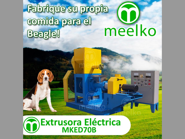 Extrusora Meelko para pellets alimentación perros y gatos 180-200kg-h 18