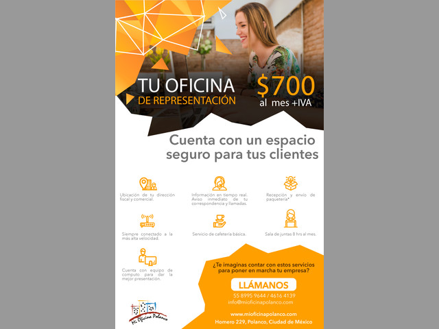 Tu Oficina de Representación en Polanco