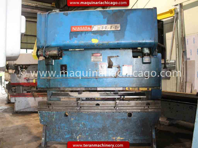 Prensa NIAGARA 10' x 50 Ton en Venta!!