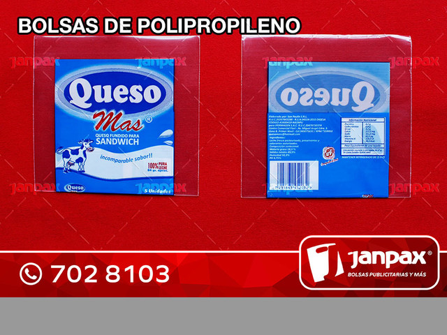 Bolsas De Polipropileno - JANPAX