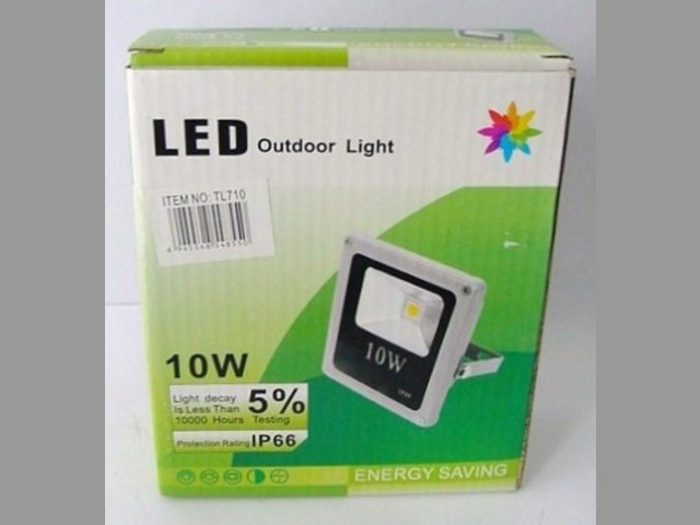 Reflector Led Doble Blanco Frio Exterior 120º x20u