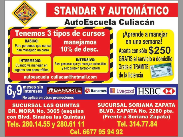 Aprende a conducir