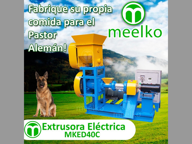 Extrusora Meelko para pellets alimentación de perros y gatos 30-40kg-h 5