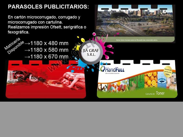 Parasoles de Cartón