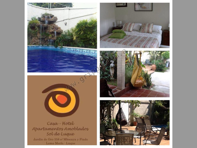 vendo aparthotel en luque paraguay