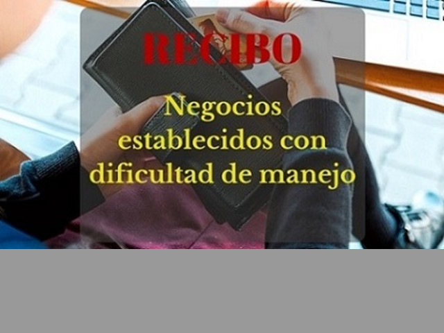 Se reciben empresas o negocios establecidos