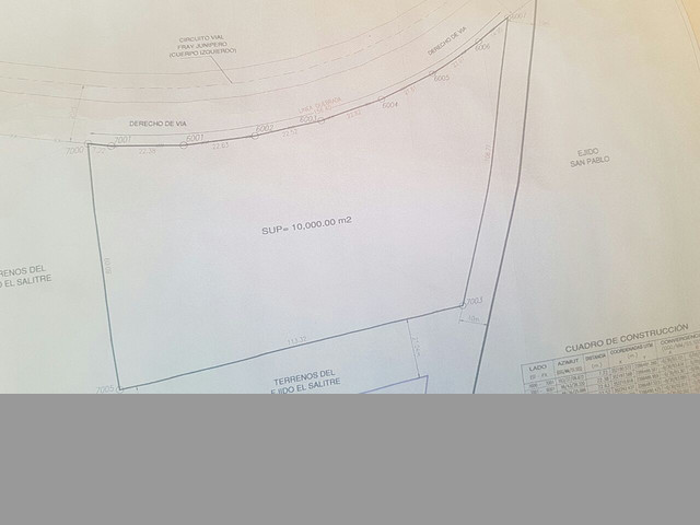 Terreno en venta en Anillo Vial Fray Junipero Serra, Queretaro CC-001