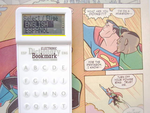 Marcapagina Diccionario Electronico Español Ingles Dictionary Bookmark S