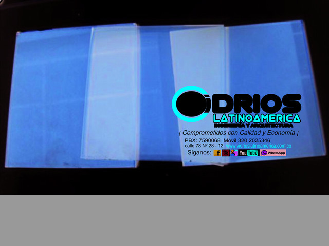 vidrio cristal bronce