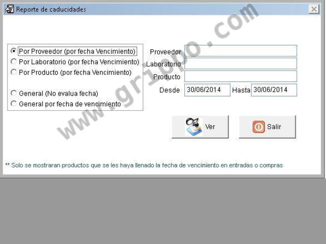 Punto de venta para farmacias con control de inventarios