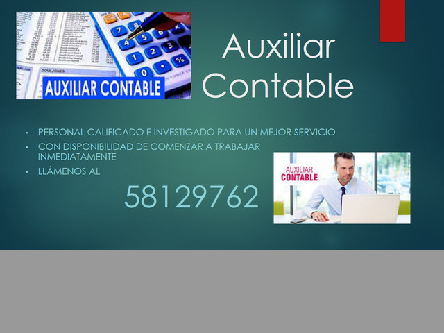 SERVICIO DE PERSONAL DE CONTABILIDAD
