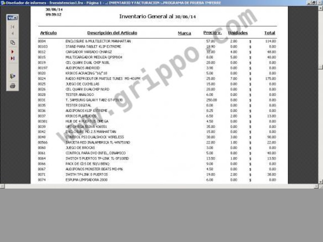 Sistema de inventario y facturación para todo negocio