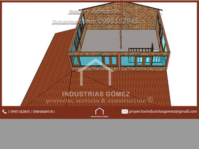 estructura metalica para vivienda