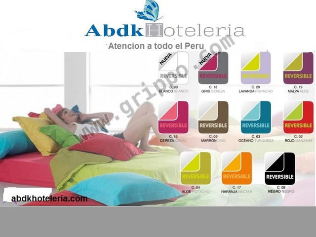 SABANAS BLANCAS, SABANAS HOTELERAS, SABANAS EN PERU