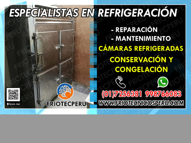 !!GARANTÍA!»Servicio tecnico –cámaras refrigeracion 7256381«Callao»