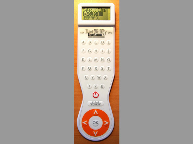 Marcapagina Diccionario Electronico Español Ingles Dictionary Bookmark S