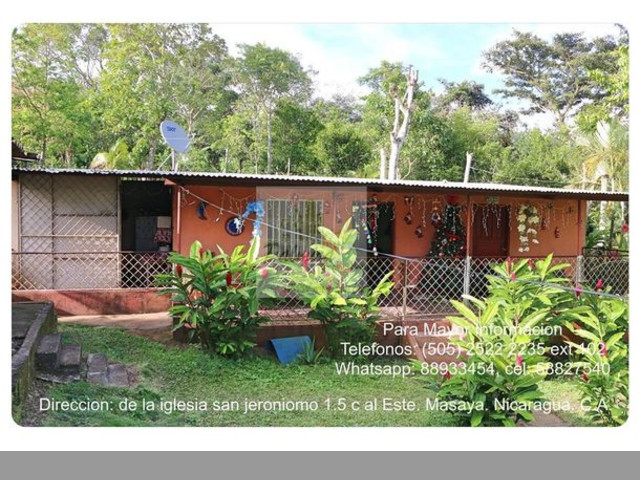 venta de preciosa quinta en san juan de oriente masaya