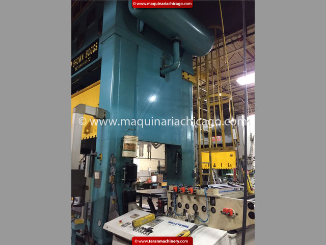 Troqueladora BROWN & BOGGS 800ton en Venta!