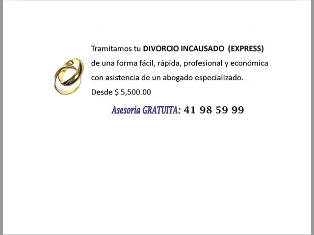 Divorcio Express Económico en Nezahualcóyotl