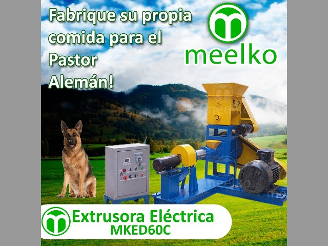 Extrusora Meelko para pellets alimentación perros y gatos 120-150kg-h 15