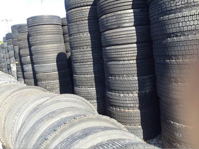 Neumáticos usados para la exportación