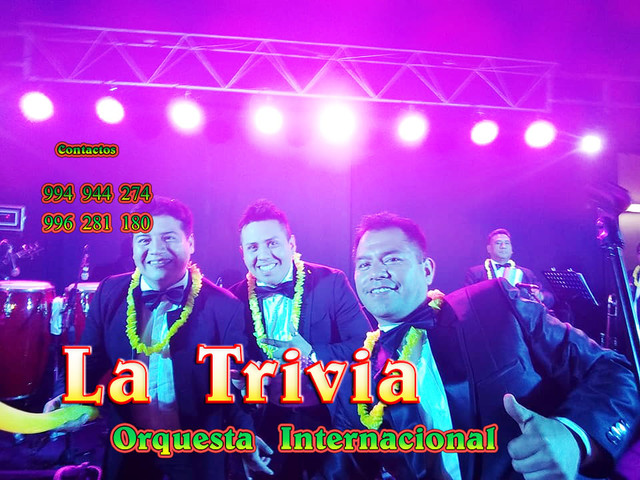 Orquesta para fiestas Matrimonios Orquesta Show LA TRIVIA Orquesta