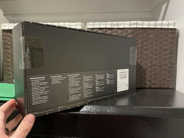 NEW NVIDIA GeForce RTX 3090 Founders Edition 24GB GDDR6 Graphics Card